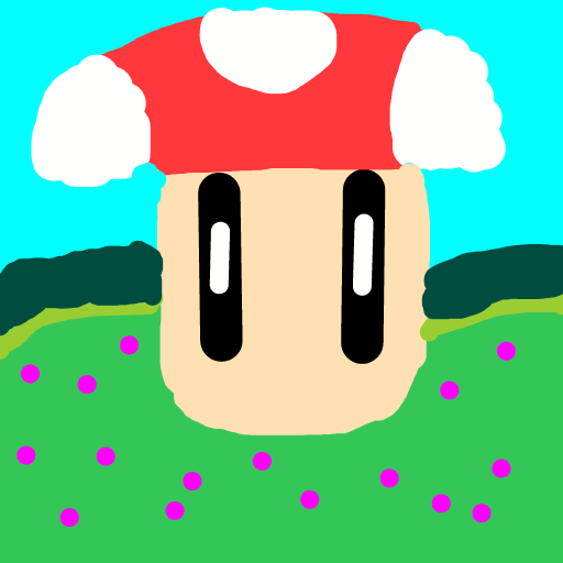 Super Mushroom drawing by icy-cream-eye