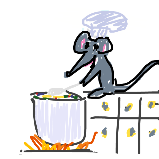 Ratatouille drawing by crisp-steel-quest