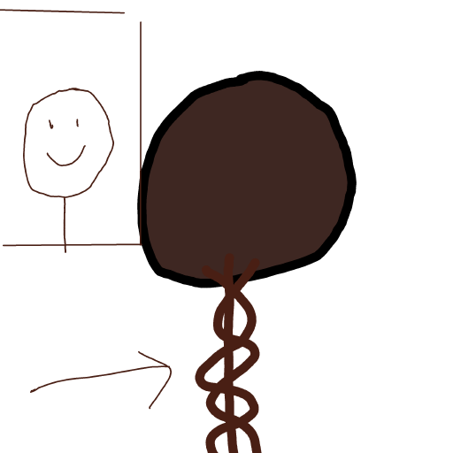 Braid drawing by Shandi