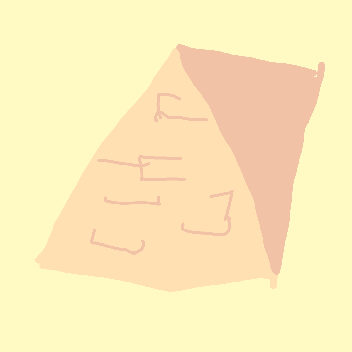 Pyramid drawing by Juliezzz