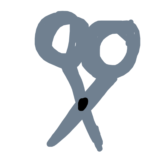 Scissors drawing by solar-deep-valor