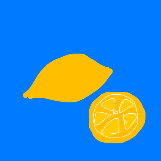Lemon drawing by last-graph-force
