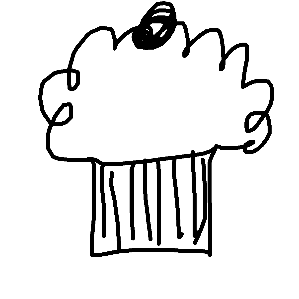 Cupcake drawing by wide-sharp-honor
