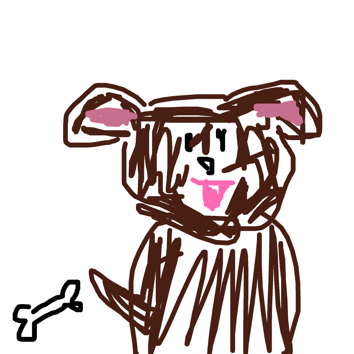 Hund drawing by marit