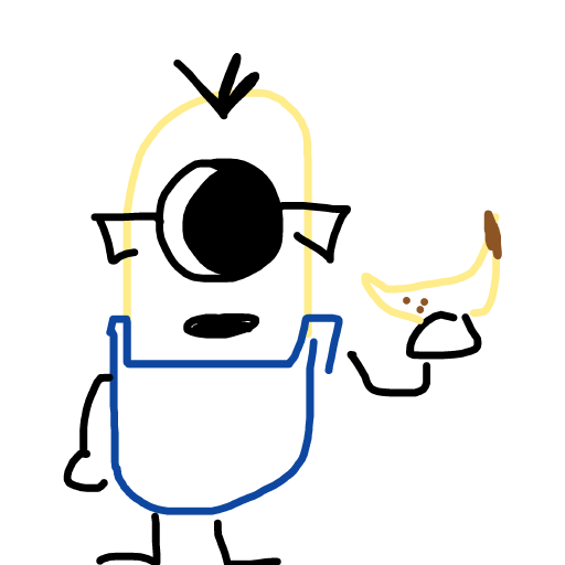 Banana drawing by lin