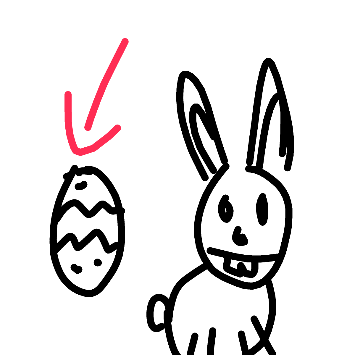 Easter Egg drawing by sonic-bold-major