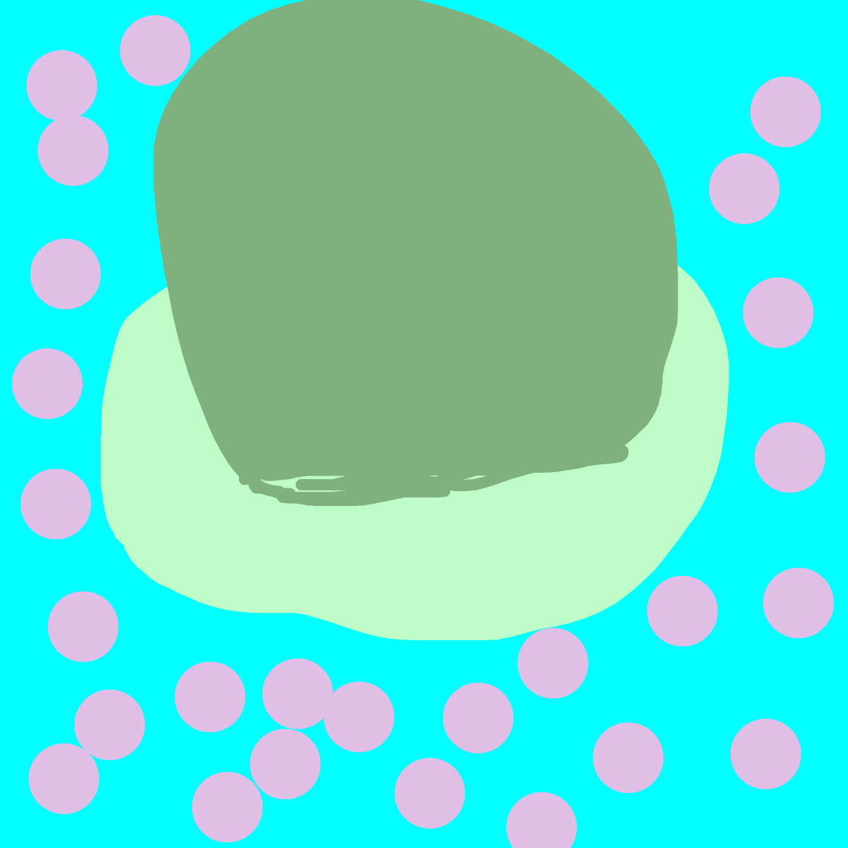 Green Hat drawing by zz the besty