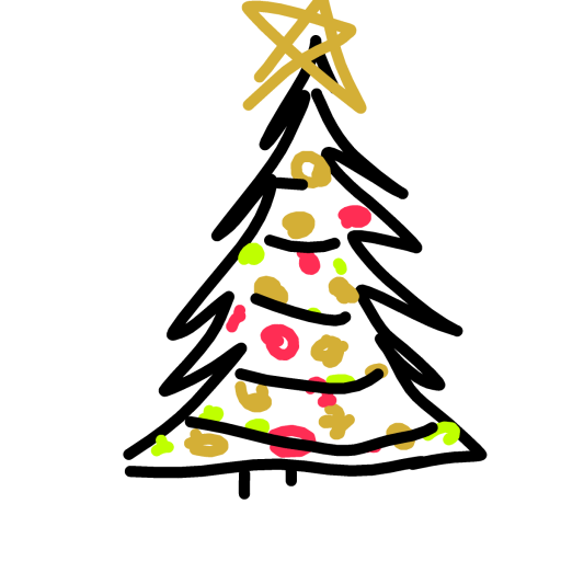XMas Tree drawing by sonic-bold-major