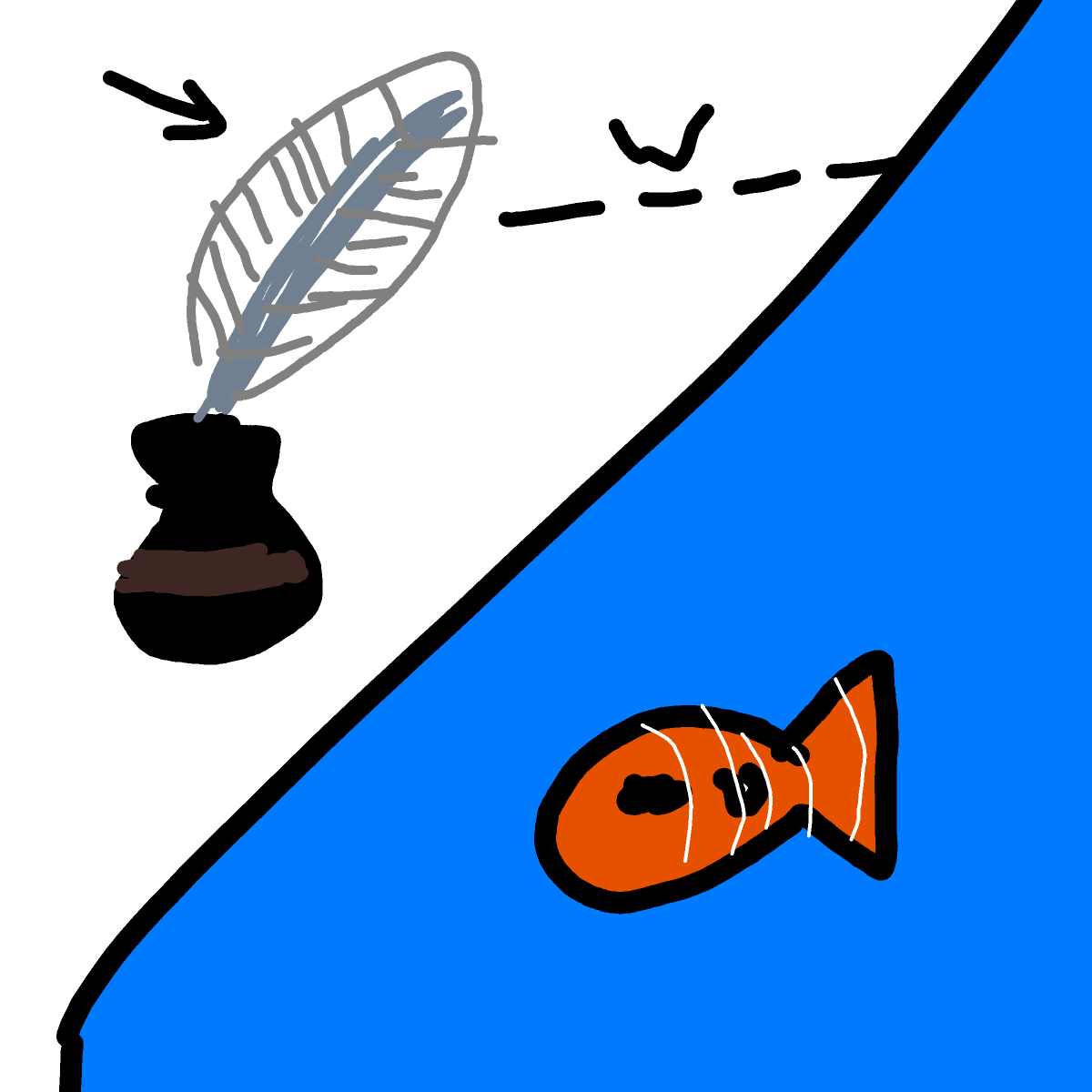 Qwilfish drawing by MoDarsot