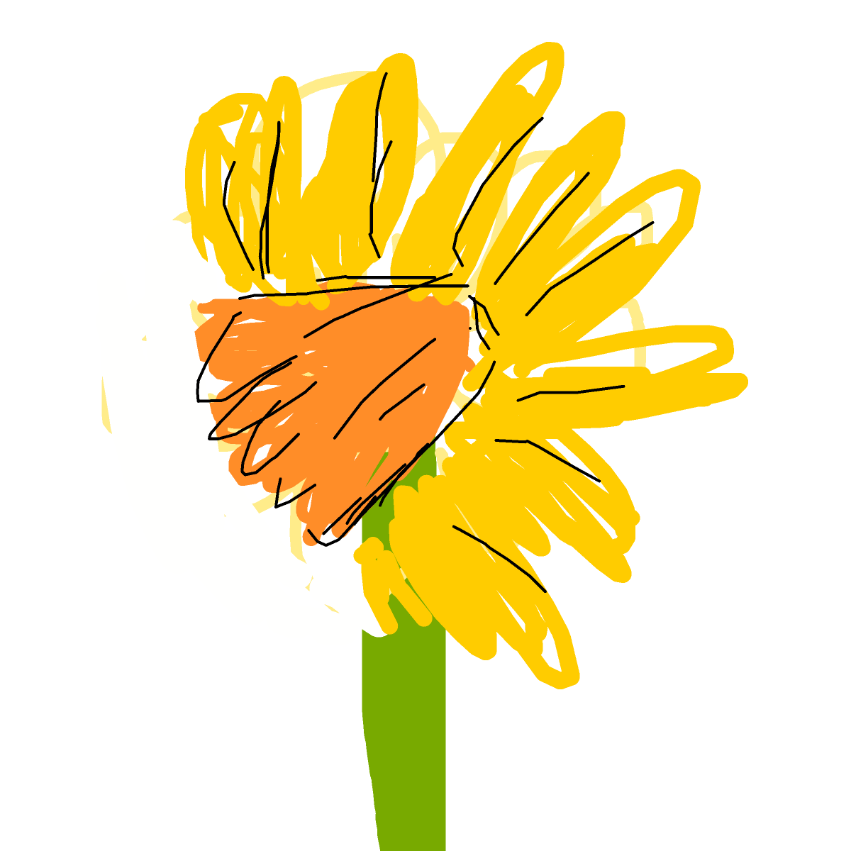 Daffodil drawing by fire-quick-wheel