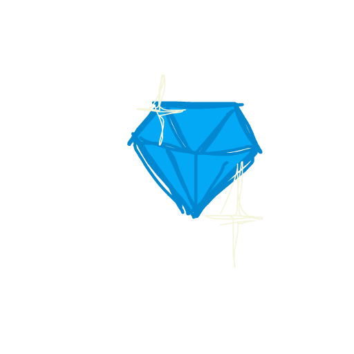 Diamond drawing by audrey