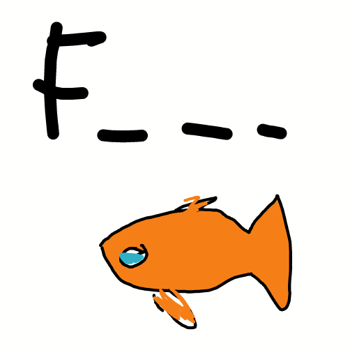 Fish drawing by Horseeeeeeeeey