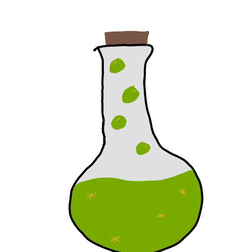 Potion drawing by Shandi