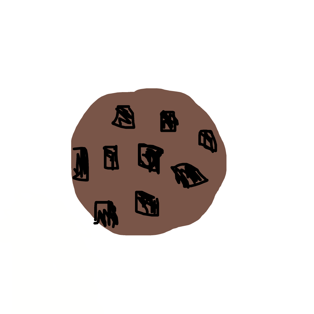 Cookie drawing by oxox