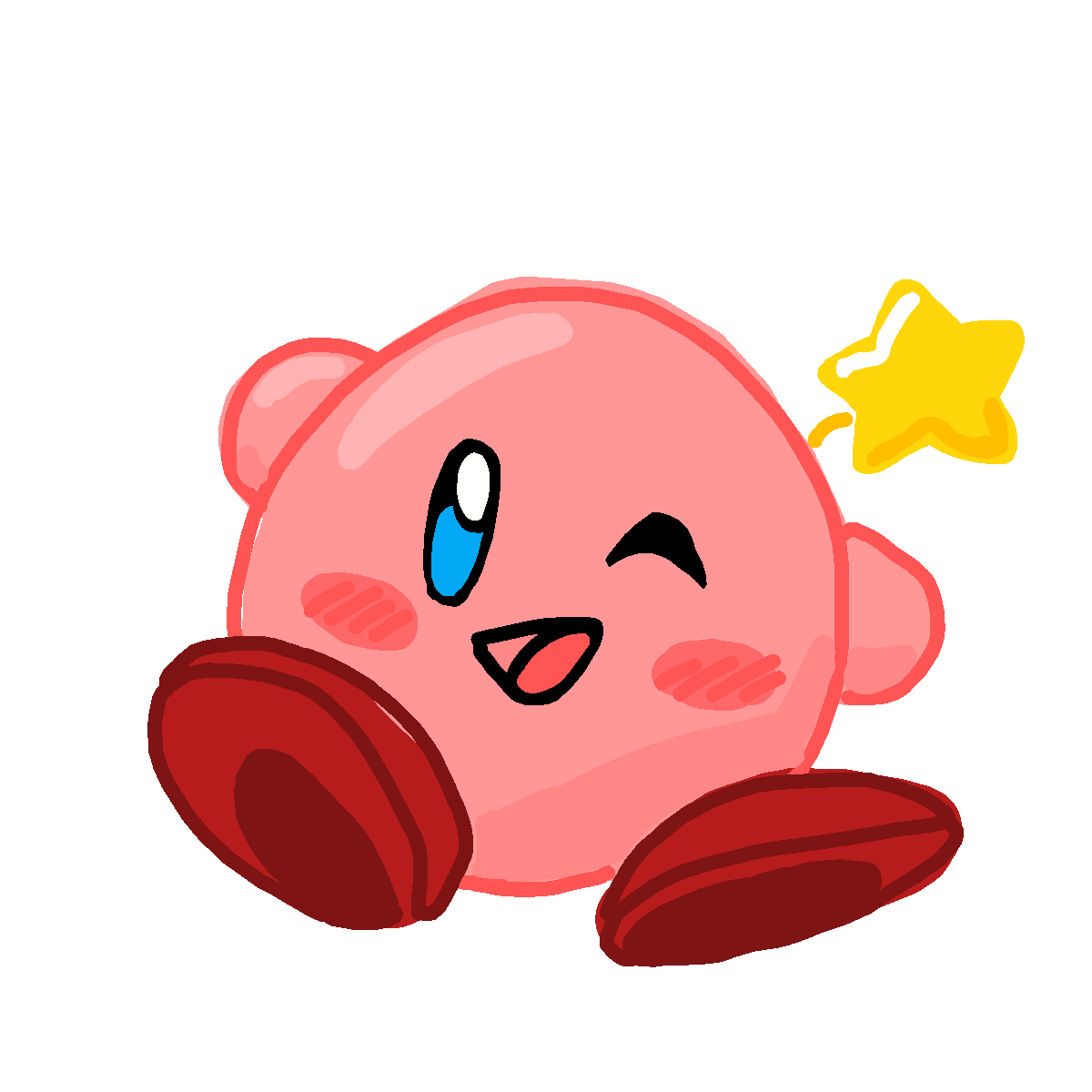 Kirby drawing by nammy