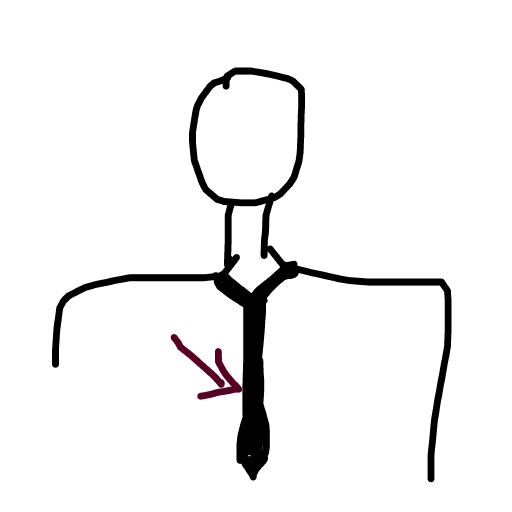 Tie drawing by loddie