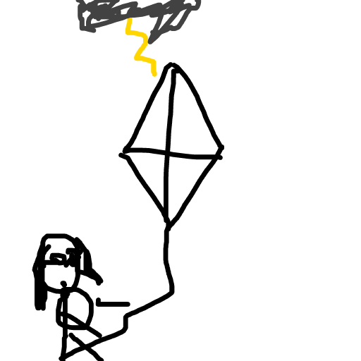 Kite drawing by moofert doofert