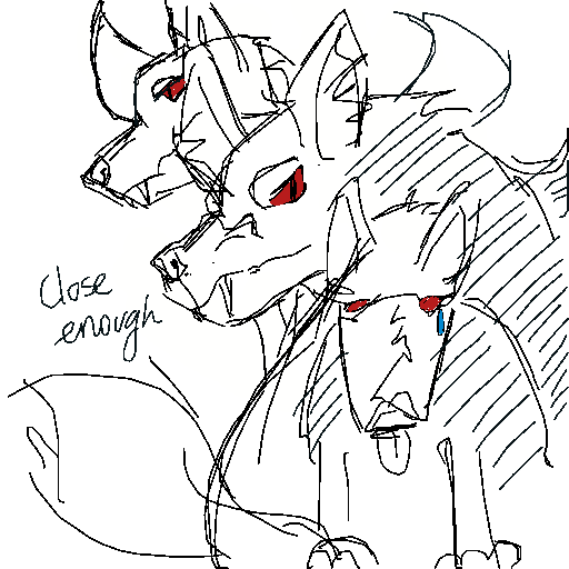 Cerberus drawing by nammy