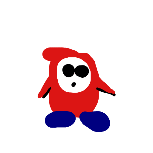 Shy Guy drawing by soft-rare-pro