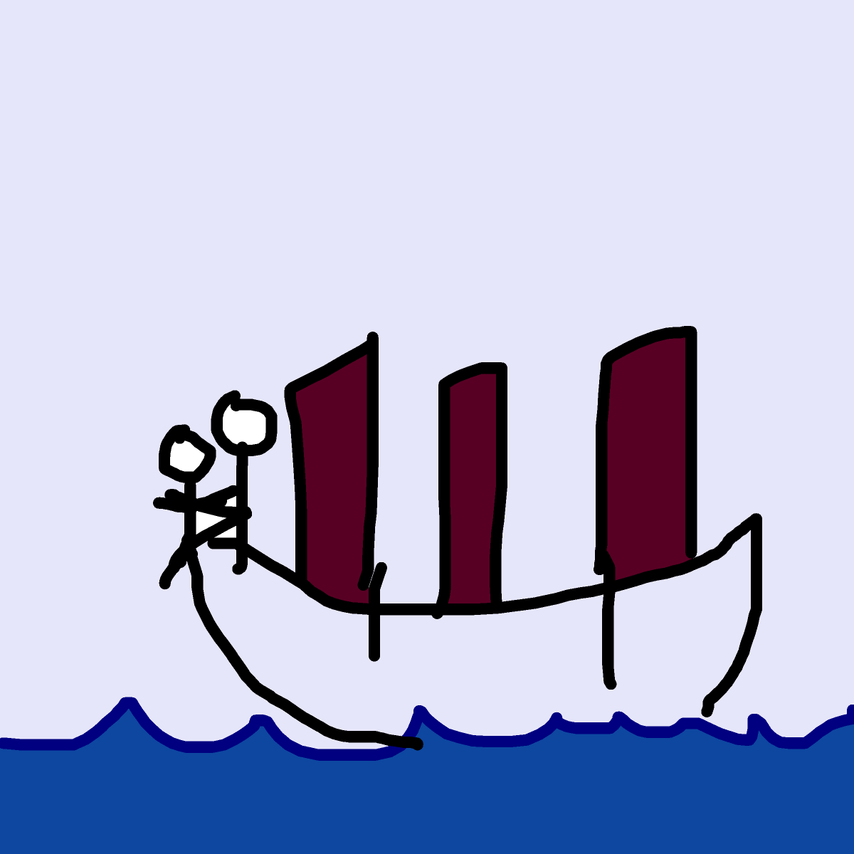Titanic drawing by rare-icy-storm