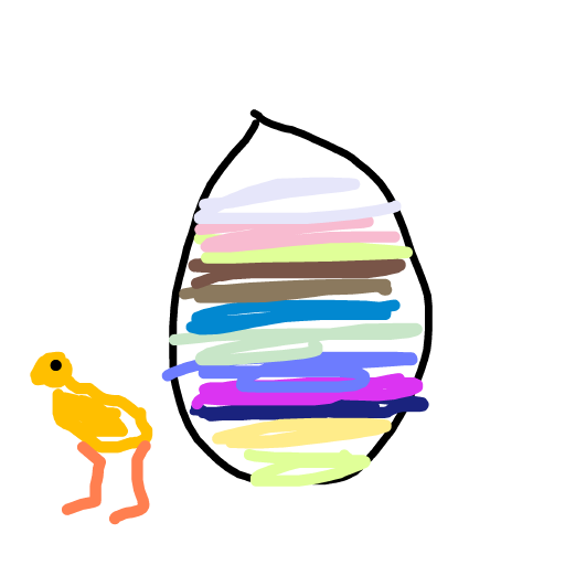 Easter Egg drawing by martinilopez