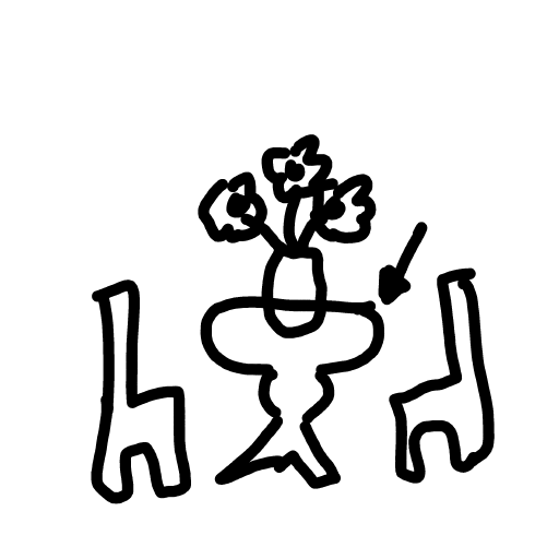 Table drawing by SafiyyaJ