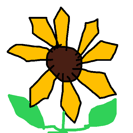 Sunflower drawing by mikestam195
