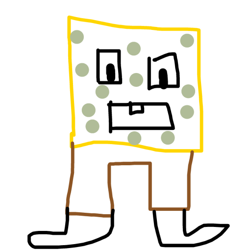SpongeBob drawing by pure-grape-voice