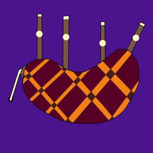 Bagpipes drawing by johnny boy