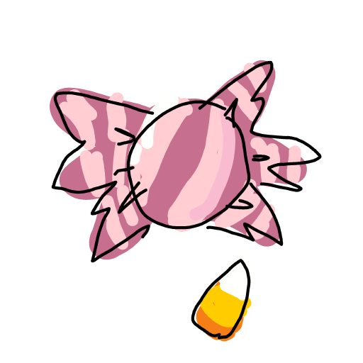 Candy drawing by kckitty