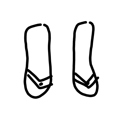 Flip Flop drawing by sonic-bold-major
