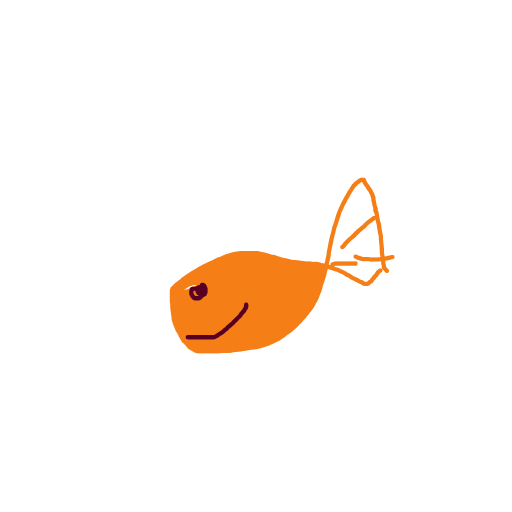 Goldfish drawing by aqua-clear-camp
