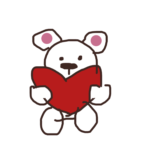 Teddy Bear drawing by plus-plum-form