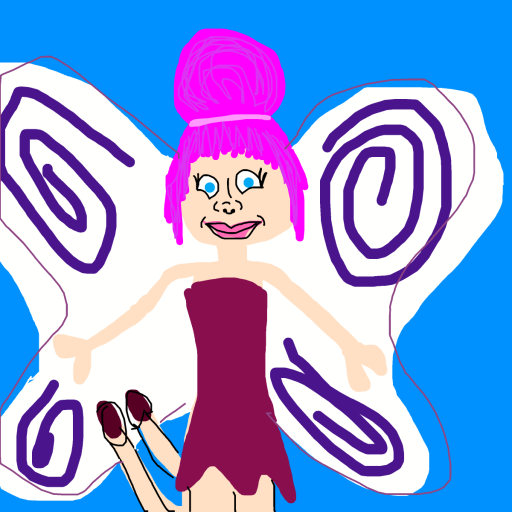 Fairy drawing by angel