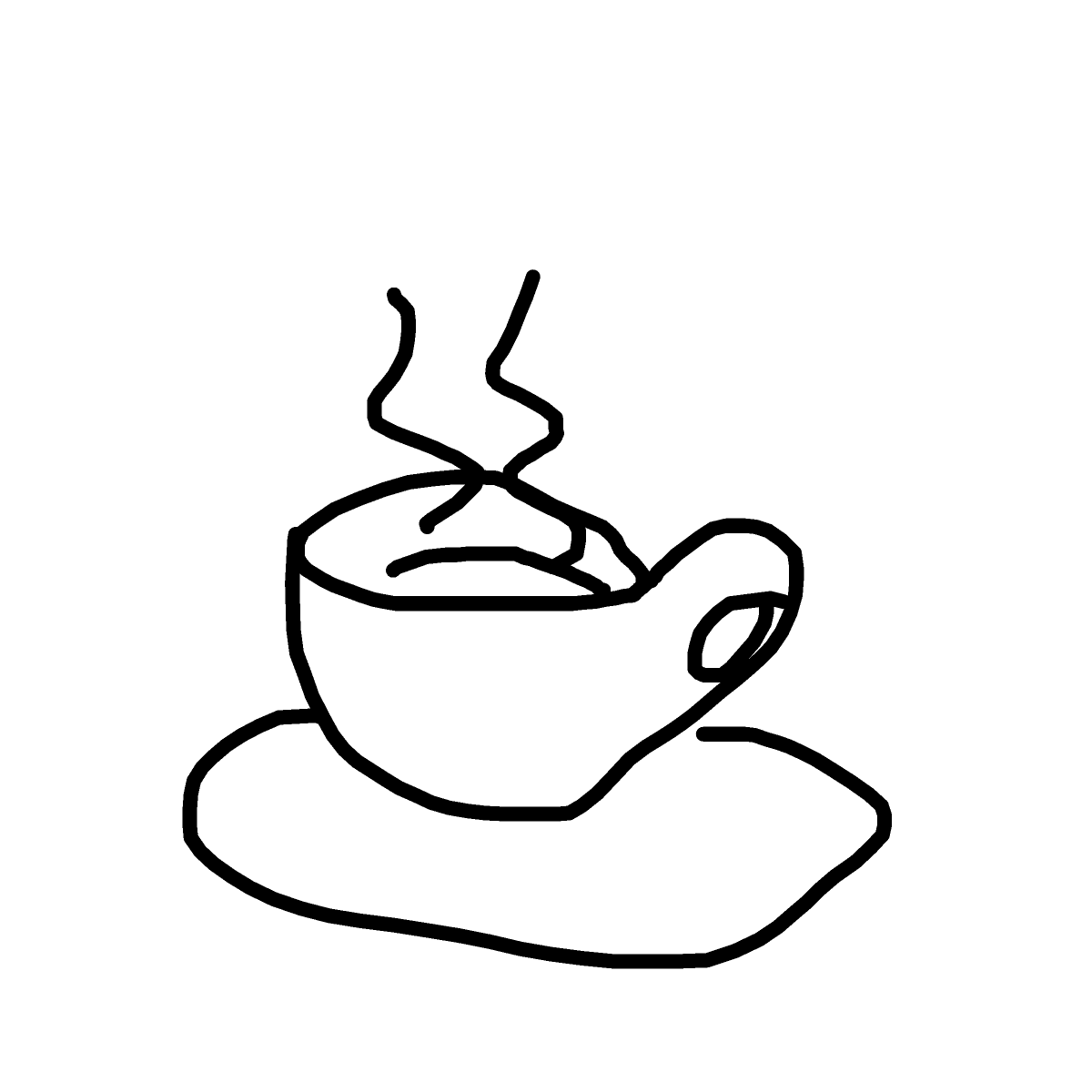 Coffee drawing by lili