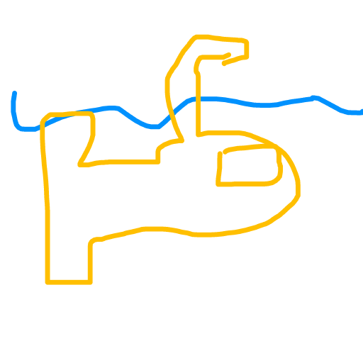 Submarine drawing by mjos