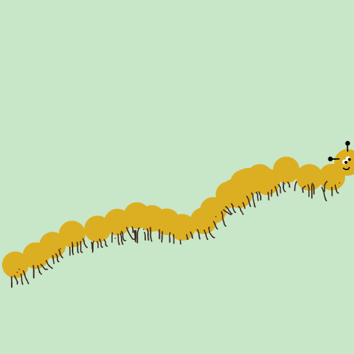 Centipede drawing by nice-draw-designer