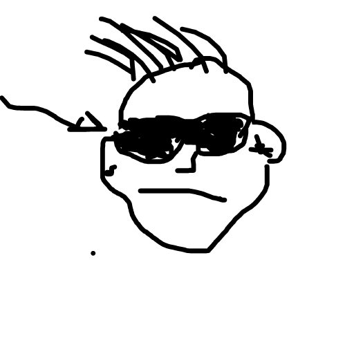 Sunglasses drawing by delta-hyper-spire