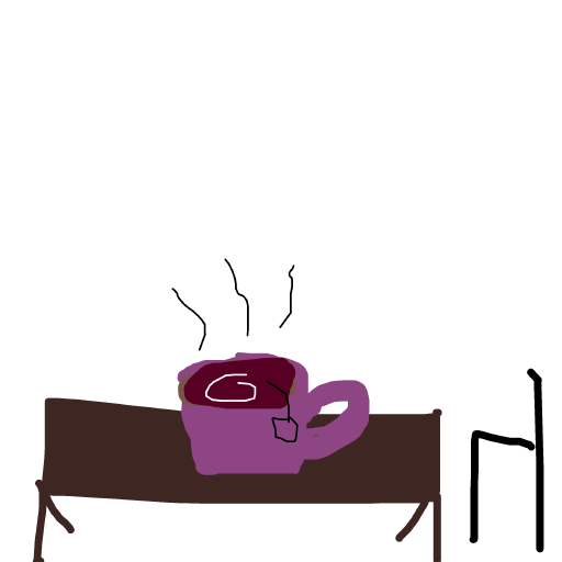 Tea drawing by oxox