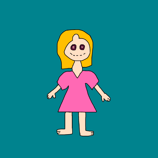Doll drawing by krissywissy