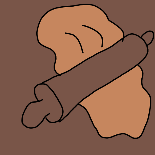 Rolling Pin drawing by conn0rr
