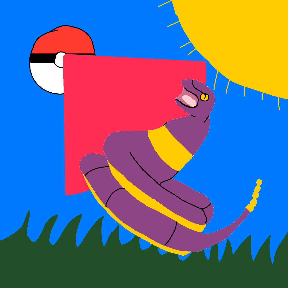 Ekans drawing by Cwis448