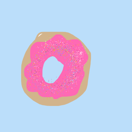Donut drawing by rockystardust