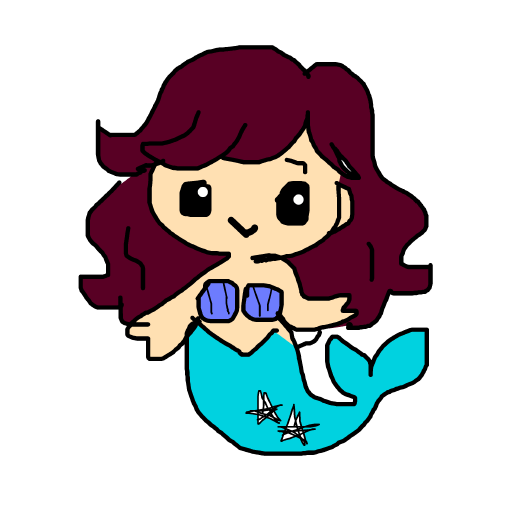 Mermaid drawing by poopy-pants