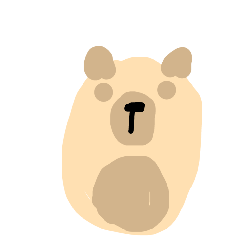 Capybara drawing by madsblazin