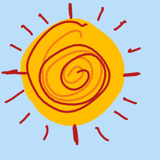 Sun drawing by wind-graph-ninja