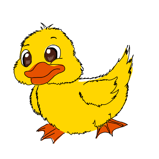 Duck drawing by nuchalant