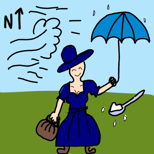 Mary Poppins drawing by magic-sky-mode