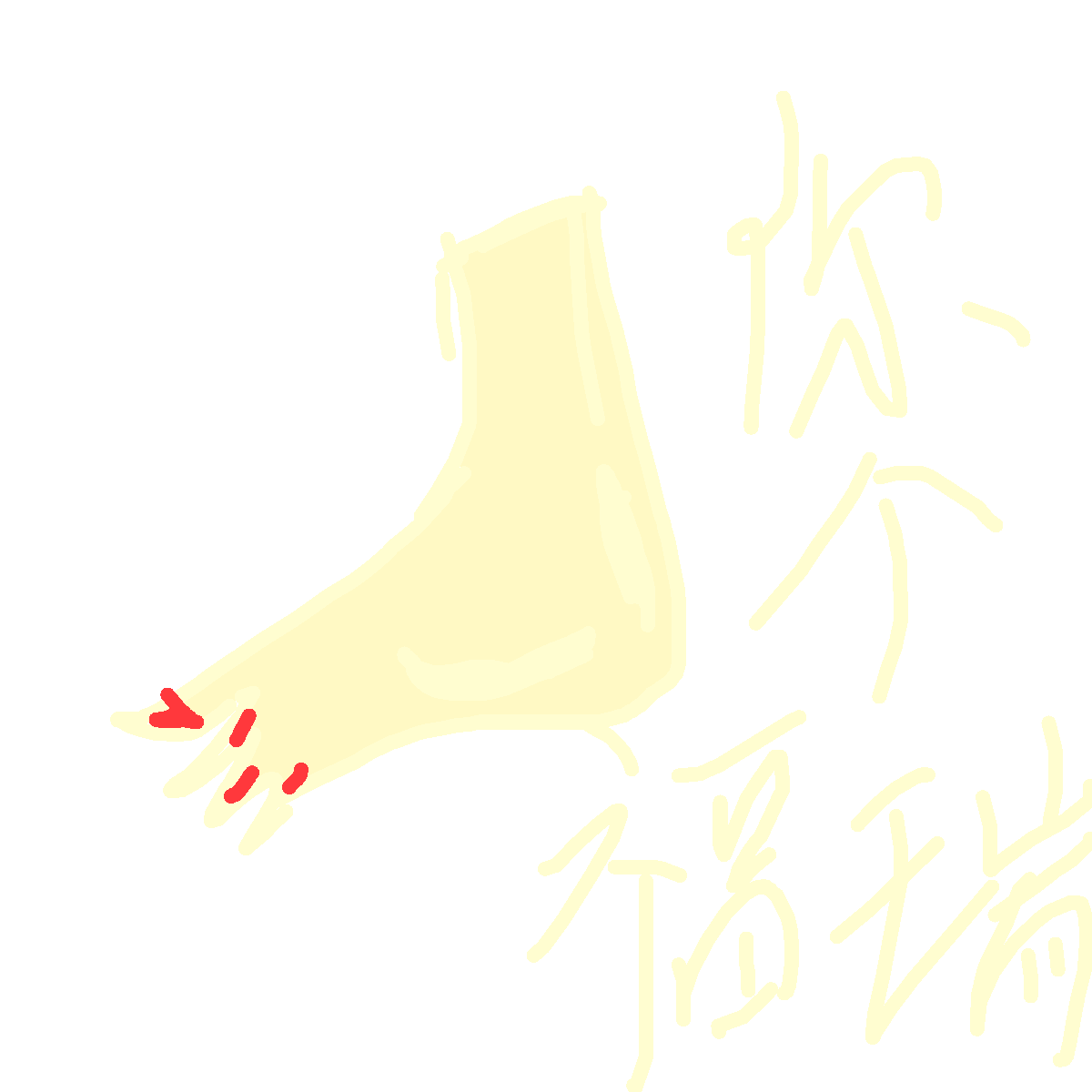 Foot drawing by mi_feng_wang