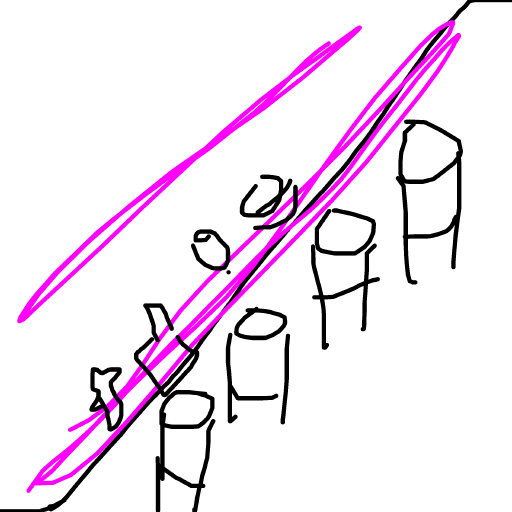 Diner drawing by vale